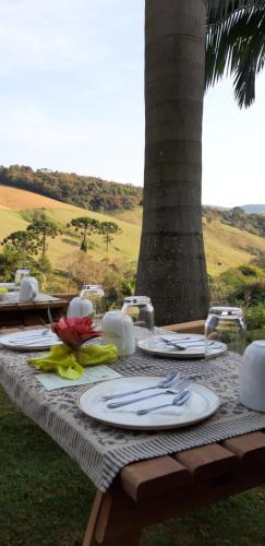 Nápoje v ubytování Chalés e Bangalôs Capim Limão