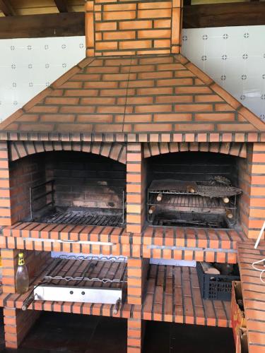 Gril dostupný pro hosty v bed and breakfast