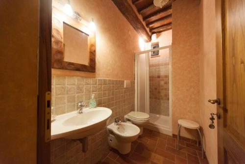 Ванная комната в Podere Marroneto