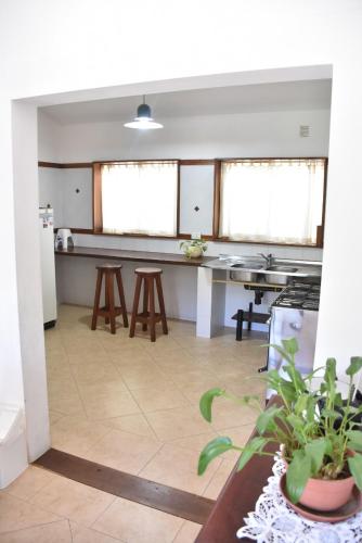 Η κουζίνα ή μικρή κουζίνα στο Chalet Tornasol