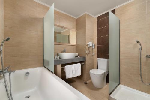 Ένα μπάνιο στο Virginia Family Resort