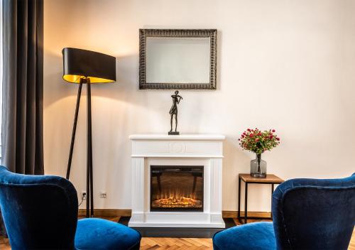 Posezení v ubytování Flamingo Premium Hostel