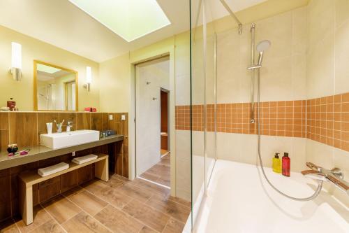 Ένα μπάνιο στο Center Parcs Le Bois aux Daims
