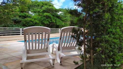 Kolam renang di atau dekat dengan Mestre Lord Apart Hotel