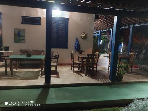 Kawasan patio atau luaran di Pousada Toro Real