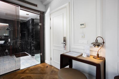 Koupelna v ubytování Georges Hotel Galata