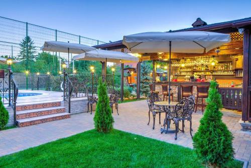 Restaurace v ubytování Conacul Ambient