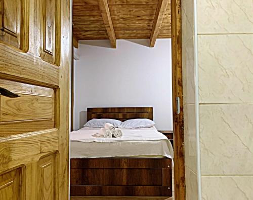 Postel nebo postele na pokoji v ubytování Old City Hotel
