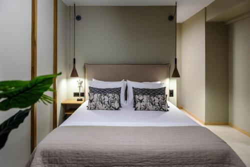 Posteľ alebo postele v izbe v ubytovaní ''SteliosDimitra'' Guest House I in Nafplio