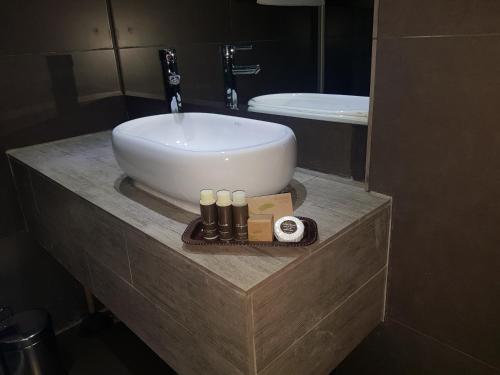Ένα μπάνιο στο Lib Hotel Bellavista