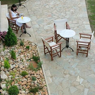 Patio nebo venkovní prostory v ubytování Archontiko Athina
