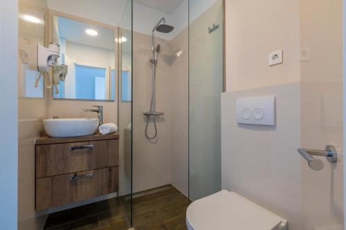 Koupelna v ubytování Palace Paulina Luxury Residence