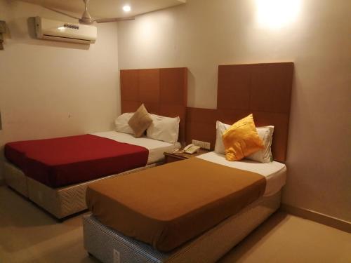 Ένα ή περισσότερα κρεβάτια σε δωμάτιο στο Modern House