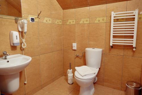 Ванна кімната в Pensjonat Wioletta