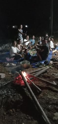 Επισκέπτες που μένουν στο Quang Thuận Bản Giốc Homestay