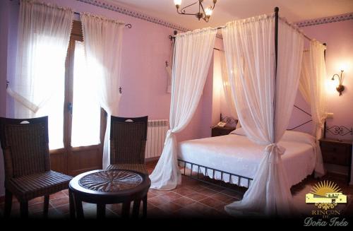 
Cama o camas de una habitación en Rincón de Doña Inés
