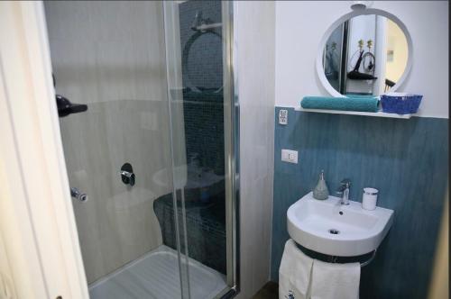 Koupelna v ubytování House SottoCoperta