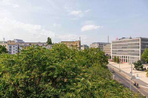 Vista generica su Berlino o vista sulla città dall'interno dell'aparthotel