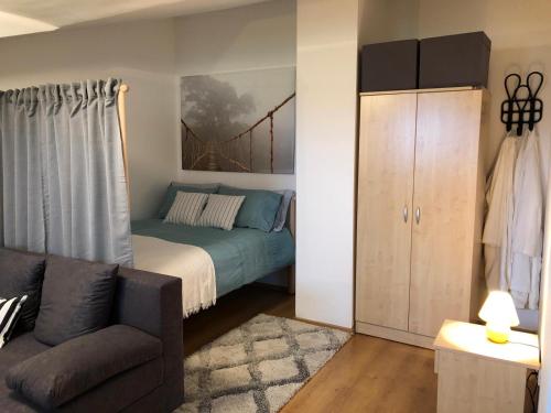 Postel nebo postele na pokoji v ubytování Stylish Studio Apart Aspen Golf Resort