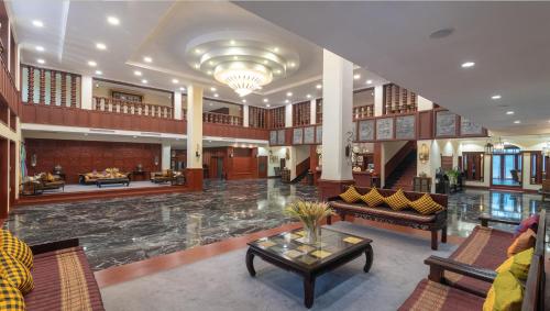 Posezení v ubytování Hotel De La Renaissance