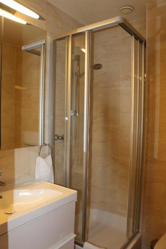 Koupelna v ubytování Auberge Au Lion d'Or