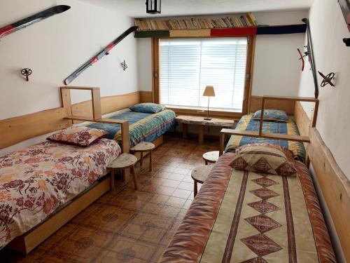 Ein Bett oder Betten in einem Zimmer der Unterkunft Verbier Soleil B12