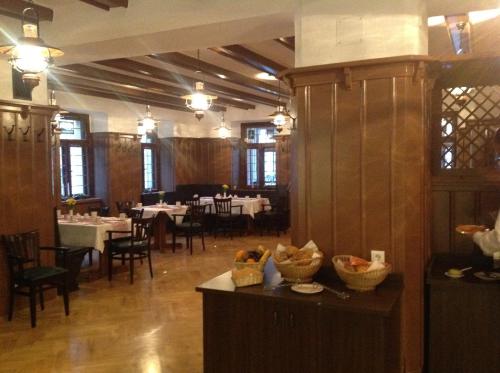 Restaurace v ubytování Hotel Goldner Löwe
