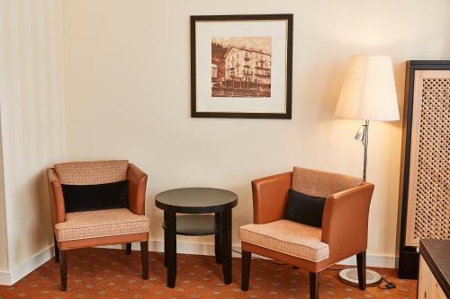 Posezení v ubytování Steigenberger Icon Grandhotel Belvédère