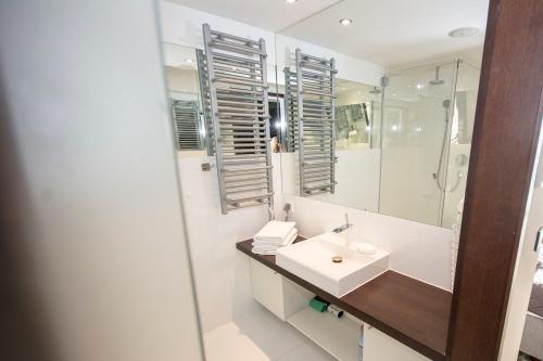 Kúpeľňa v ubytovaní Marine Apartament