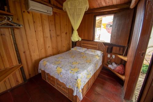 Ένα ή περισσότερα κρεβάτια σε δωμάτιο στο Casa ImBale