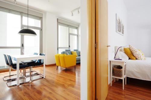 Χώρος καθιστικού στο Condesa de Bureta con GARAJE INCLUIDO