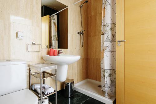 Ένα μπάνιο στο Condesa de Bureta con GARAJE INCLUIDO