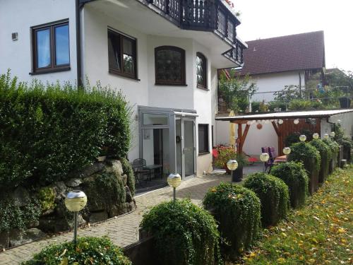 Zahrada ubytování Ferienwohnung Kiruga