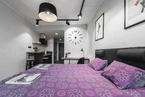 Postel nebo postele na pokoji v ubytování Baltic Accomodation 3 - Rumbi 4-12