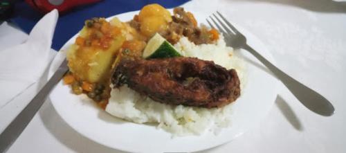 Essen im Hotel oder in der Nähe