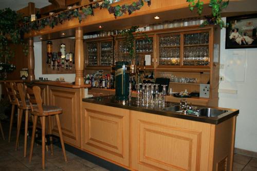 
Lounge oder Bar in der Unterkunft Waldhotel Hubertus
