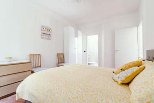 Letto o letti in una camera di Sunny Lake