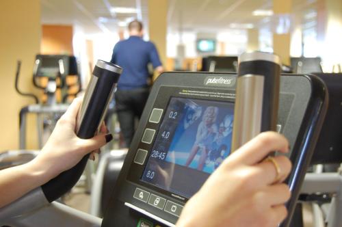The fitness center and/or fitness facilities at Prested Hall 