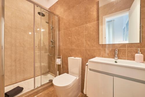 Koupelna v ubytování Praça da Figueira Elegance by MSapartments