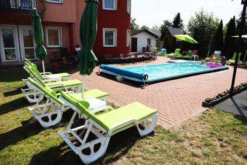 Bazén v ubytování Atlantic aqua resort nebo v jeho okolí