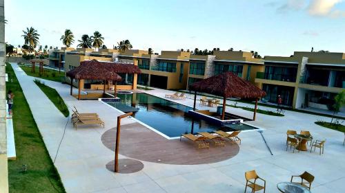 Bazén v ubytování Morada do Toque Milagres - Casa 24 nebo v jeho okolí