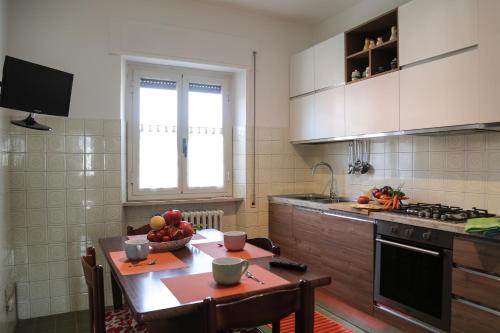 Ett kök eller pentry på Casa Cristina