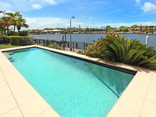 The swimming pool at or near St Lucia 11 - Four Bedroom Canal Home with Pool