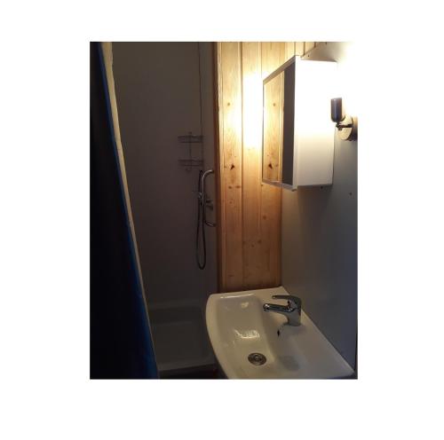Koupelna v ubytování Gästezimmer Wagner