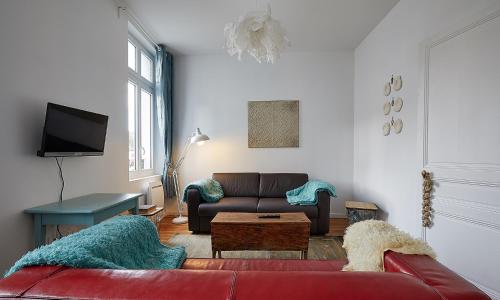 Posezení v ubytování Appart'Hôtel de Paris