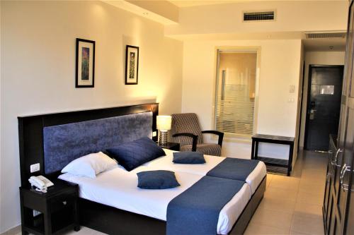 Cama o camas de una habitación en National Hotel - Jerusalem