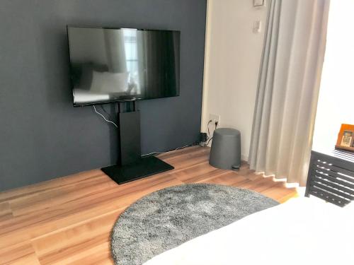 Televisyen dan/atau pusat hiburan di Local Hakata apartment No10