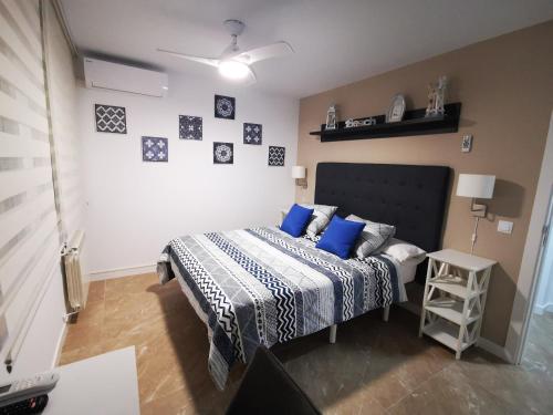 Кровать или кровати в номере Apartamento 4Bedrooms