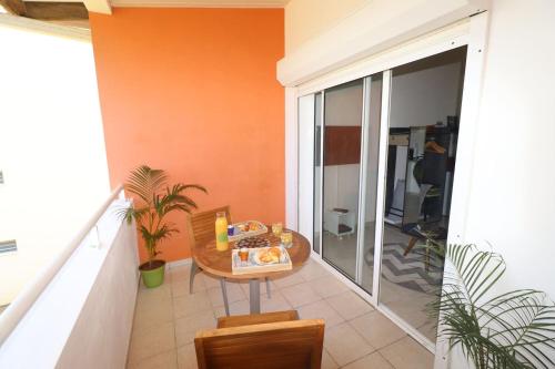 Et opholdsområde på Le Studio Laetitia