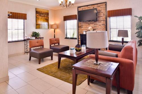 Гостиная зона в Quality Inn & Suites Beaumont